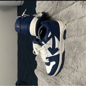 Off-White Blue and White Sneakers Classic Design
